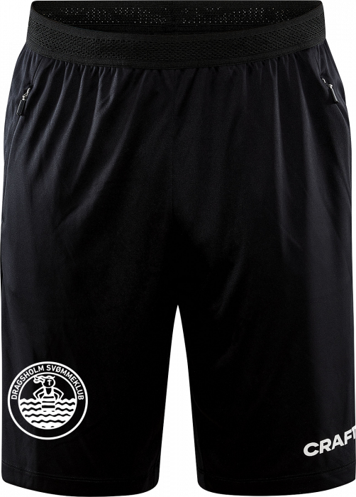 Craft - Dragsholm Svømmeklub Shorts W. Pockets Men - Negro