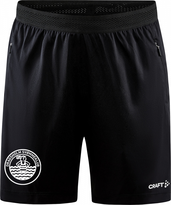 Craft - Dragsholm Svømmeklub Shorts W. Pockets Women - Black